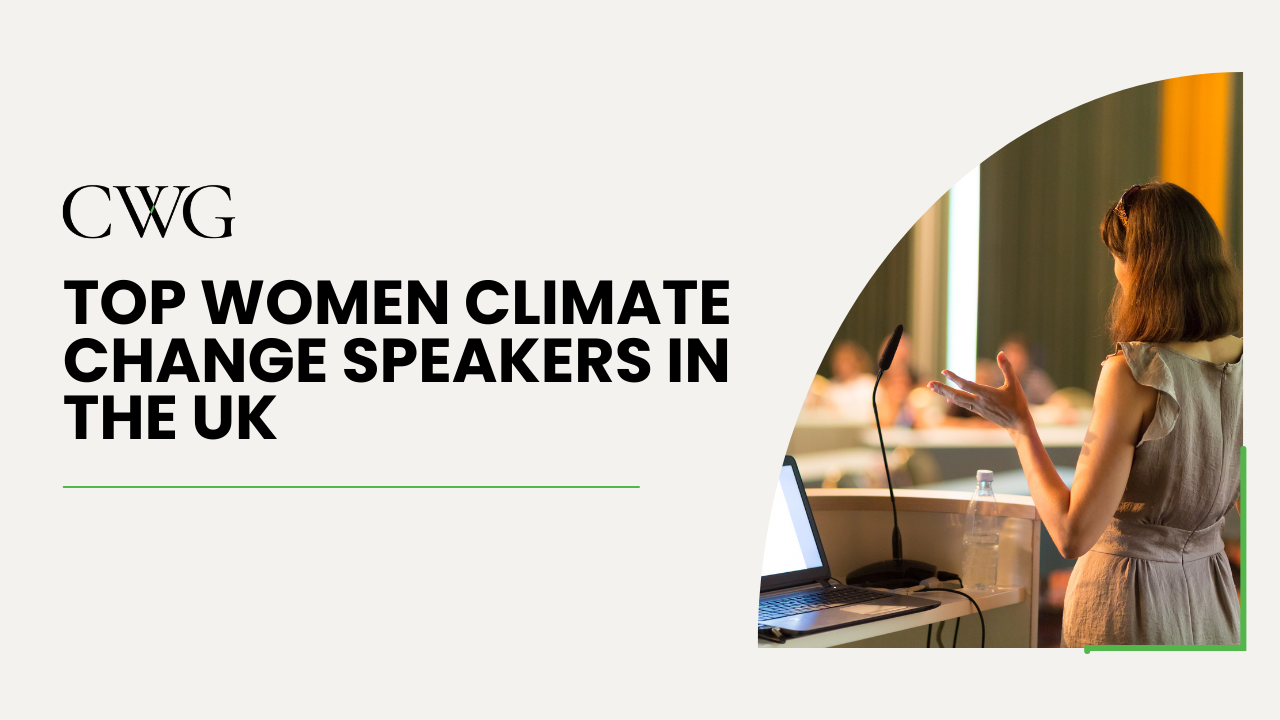 women climate change speakers